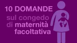maternità facoltativa