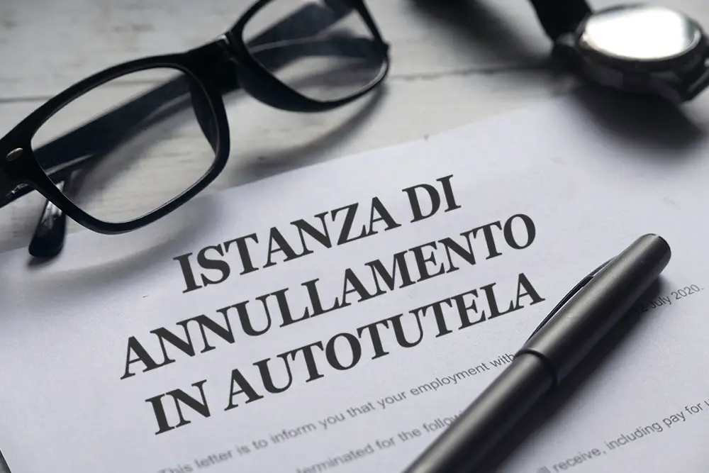 ricorso in autotutela per prescrizione