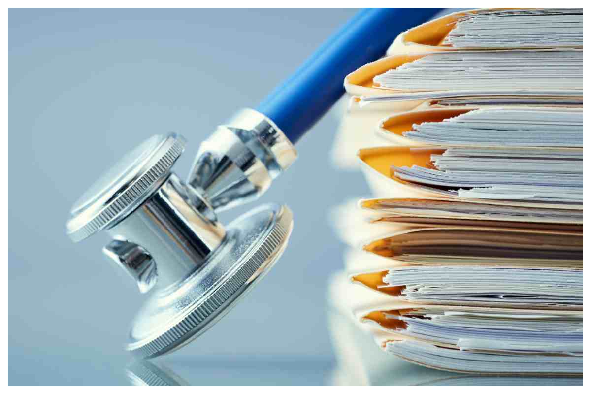 Cartella clinica incompleta