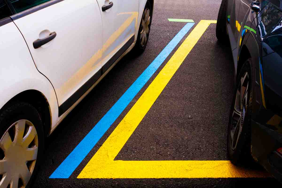 Multa per sosta nel parcheggio del supermercato